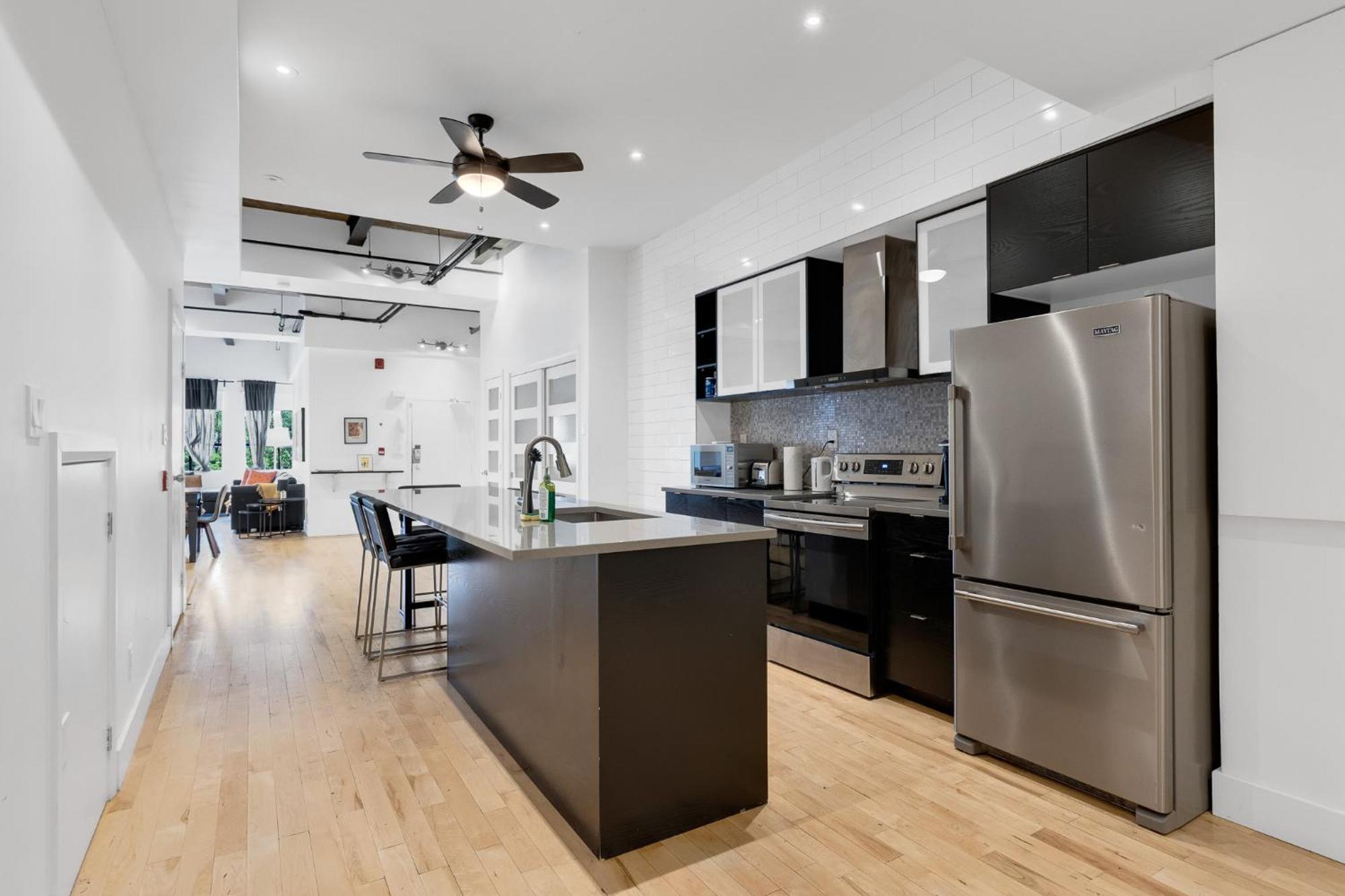 Ferienwohnung Les Lofts Du Mont Royal Montréal Exterior foto