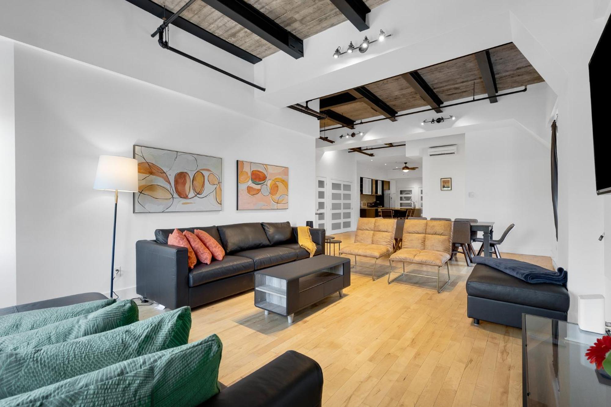 Ferienwohnung Les Lofts Du Mont Royal Montréal Exterior foto