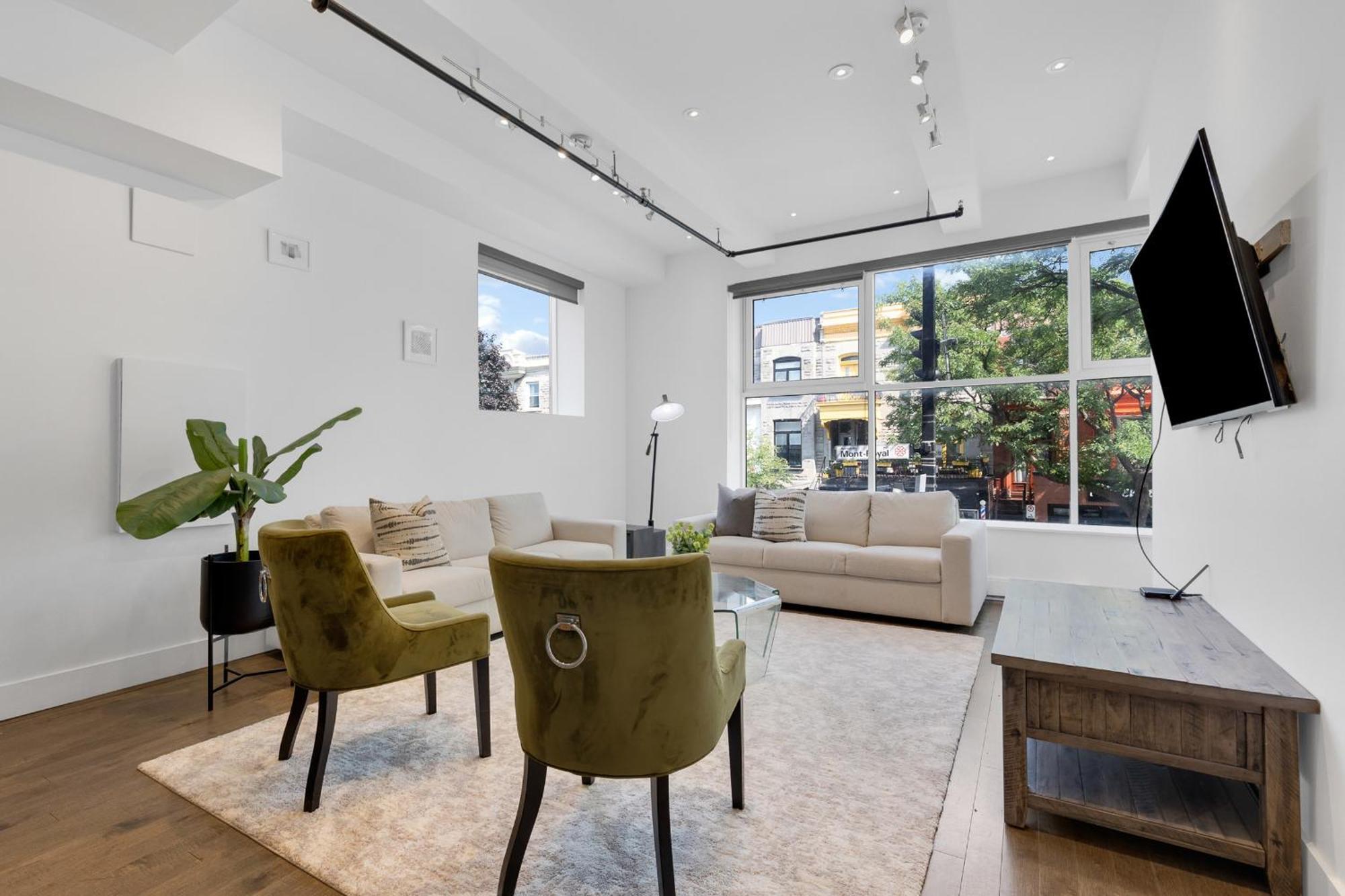 Ferienwohnung Les Lofts Du Mont Royal Montréal Exterior foto