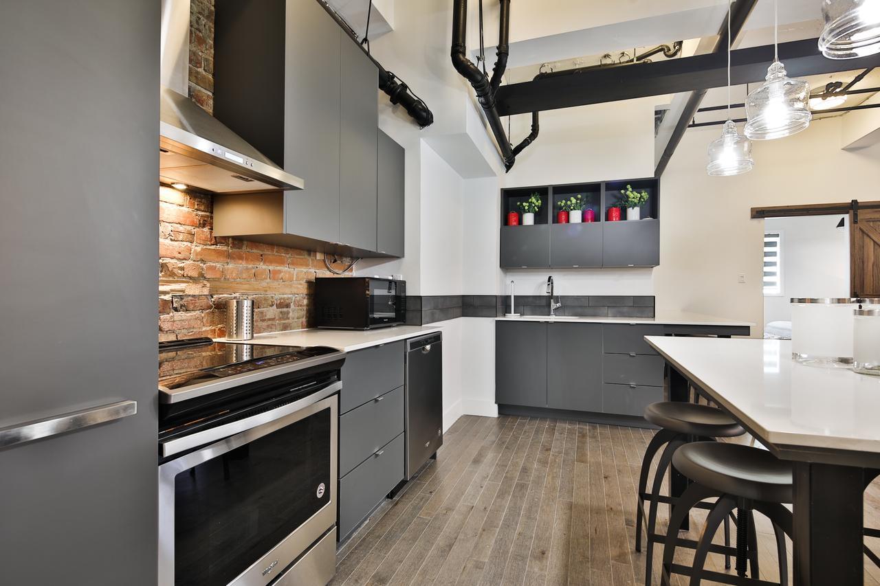 Ferienwohnung Les Lofts Du Mont Royal Montréal Exterior foto